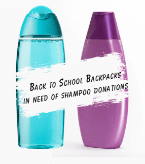 Shampoo Donations Needed by July 14th